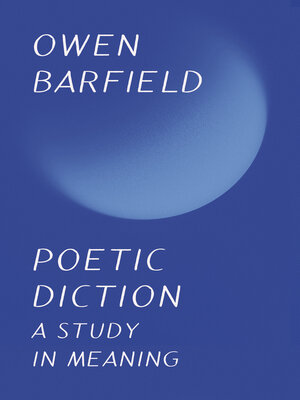 cover image of Poetic Diction